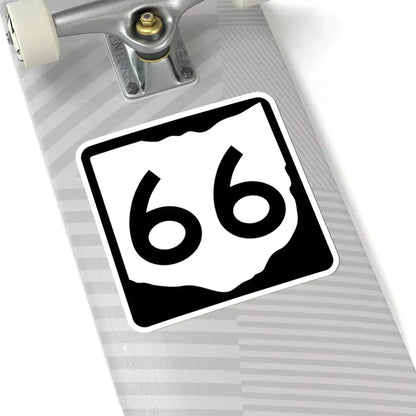 OH-66 (Ohio) (Road Sign) STICKER Vinyl Kiss-Cut Decal - The Sticker Space