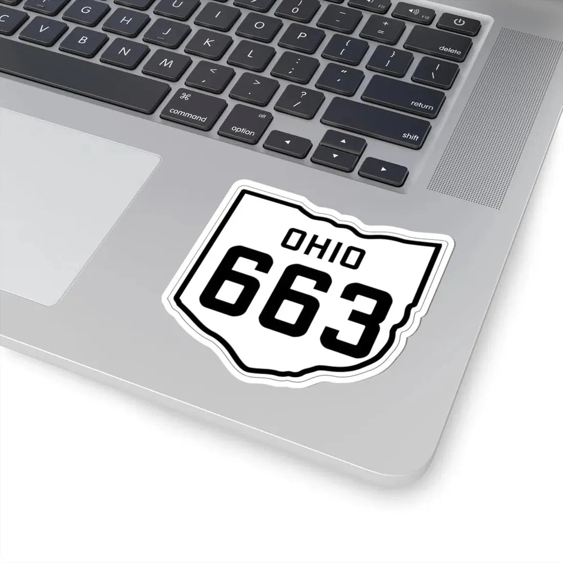 OH-663 1927 (Ohio) (Road Sign) STICKER Vinyl Kiss-Cut Decal - The Sticker Space