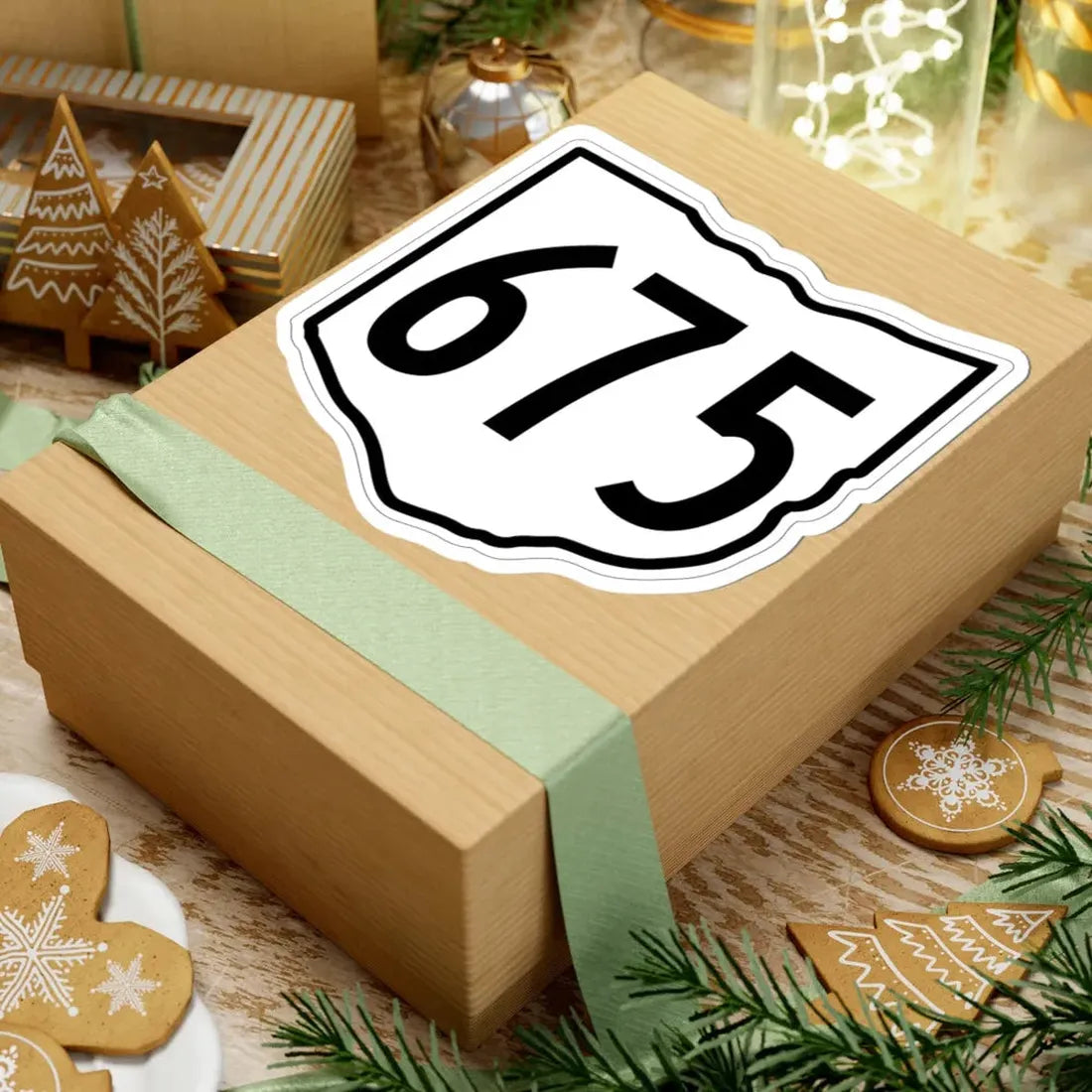 OH-675 1960 (Ohio) (Road Sign) STICKER Vinyl Kiss-Cut Decal - The Sticker Space