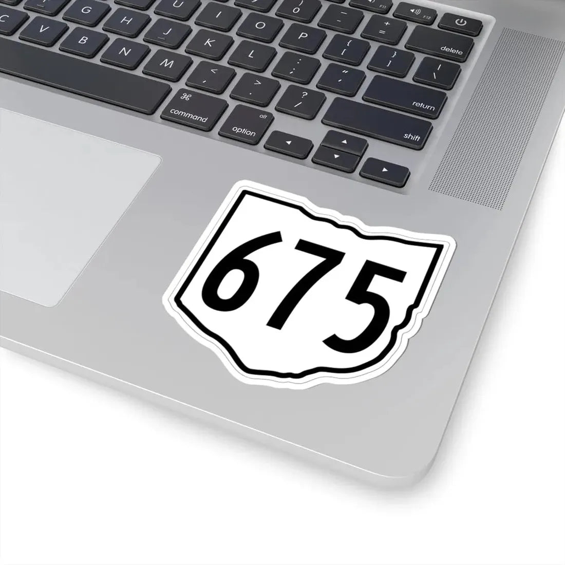 OH-675 1960 (Ohio) (Road Sign) STICKER Vinyl Kiss-Cut Decal - The Sticker Space