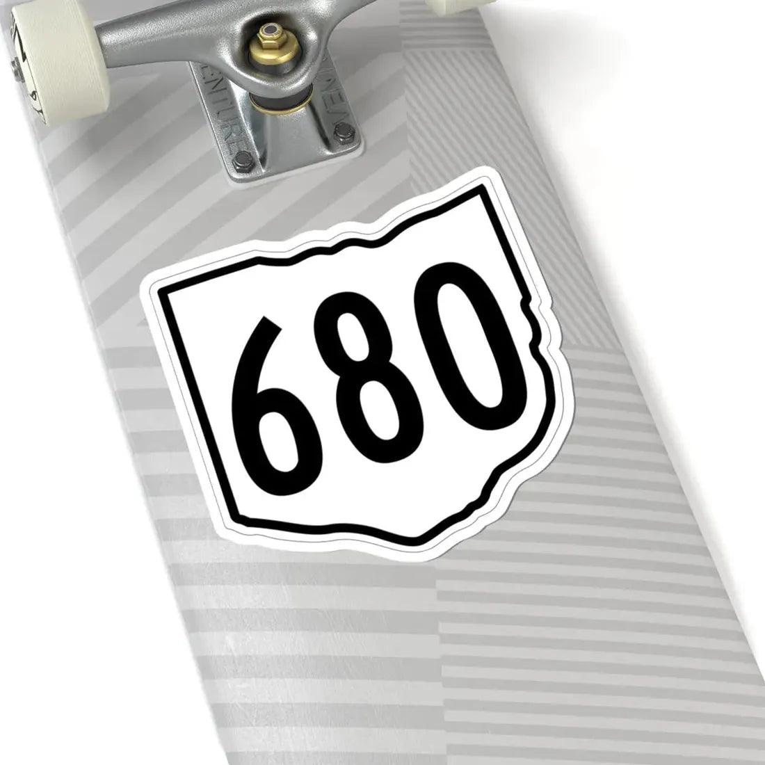 OH-680 1960 (Ohio) (Road Sign) STICKER Vinyl Kiss-Cut Decal - The Sticker Space