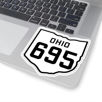 OH-695 1927 (Ohio) (Road Sign) STICKER Vinyl Kiss-Cut Decal - The Sticker Space