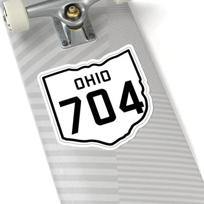 OH-704 1927 (Ohio) (Road Sign) STICKER Vinyl Kiss-Cut Decal - The Sticker Space