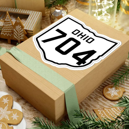 OH-704 1927 (Ohio) (Road Sign) STICKER Vinyl Kiss-Cut Decal - The Sticker Space