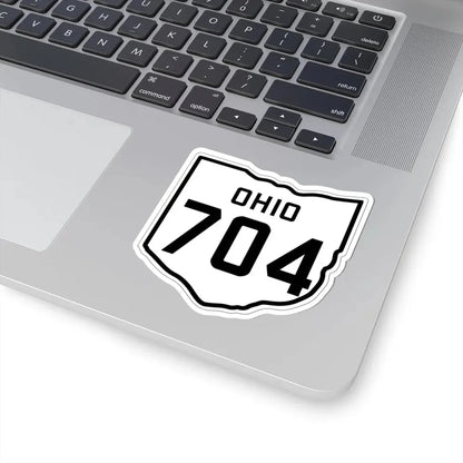 OH-704 1927 (Ohio) (Road Sign) STICKER Vinyl Kiss-Cut Decal - The Sticker Space