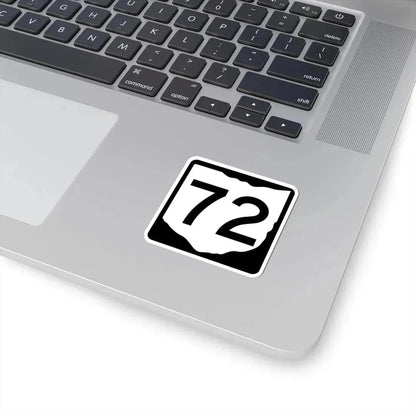 OH-72 (Ohio) (Road Sign) STICKER Vinyl Kiss-Cut Decal - The Sticker Space