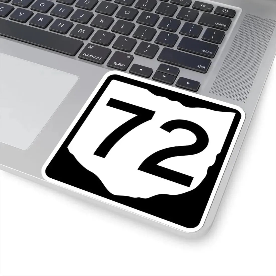 OH-72 (Ohio) (Road Sign) STICKER Vinyl Kiss-Cut Decal - The Sticker Space