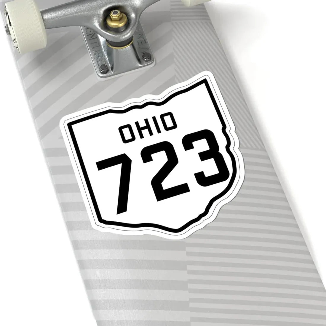 OH-723 1927 (Ohio) (Road Sign) STICKER Vinyl Kiss-Cut Decal - The Sticker Space