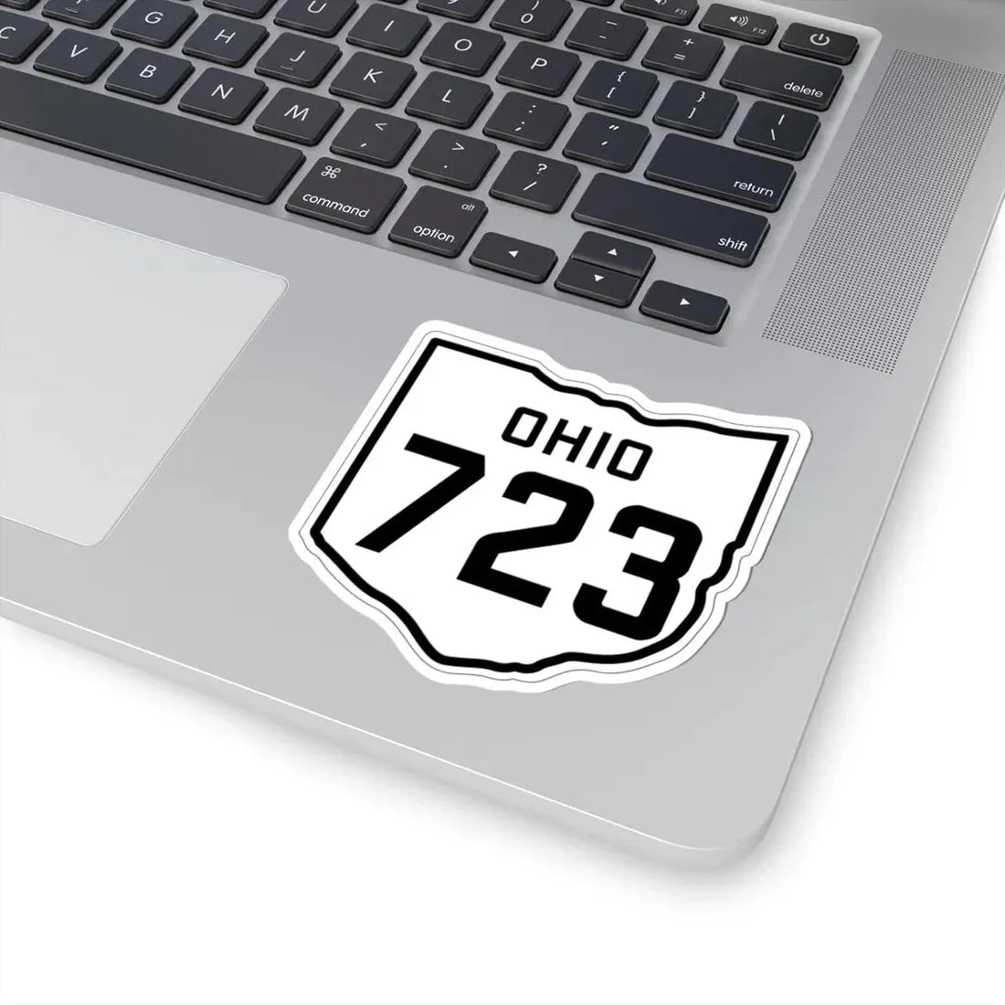 OH-723 1927 (Ohio) (Road Sign) STICKER Vinyl Kiss-Cut Decal - The Sticker Space