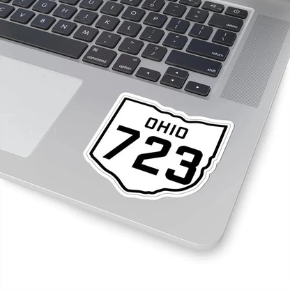 OH-723 1927 (Ohio) (Road Sign) STICKER Vinyl Kiss-Cut Decal - The Sticker Space