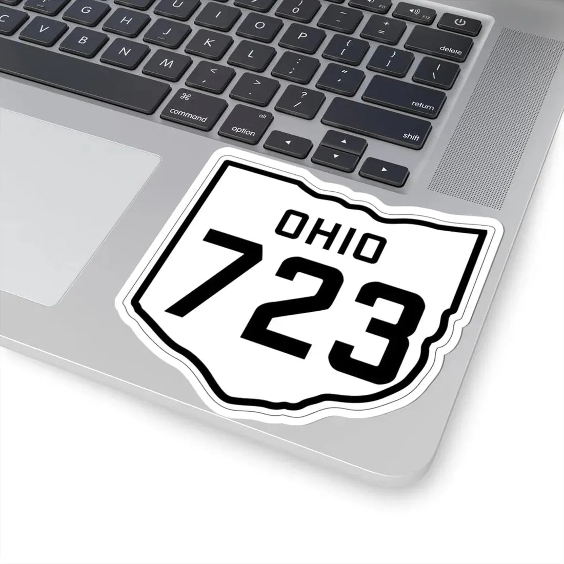 OH-723 1927 (Ohio) (Road Sign) STICKER Vinyl Kiss-Cut Decal - The Sticker Space