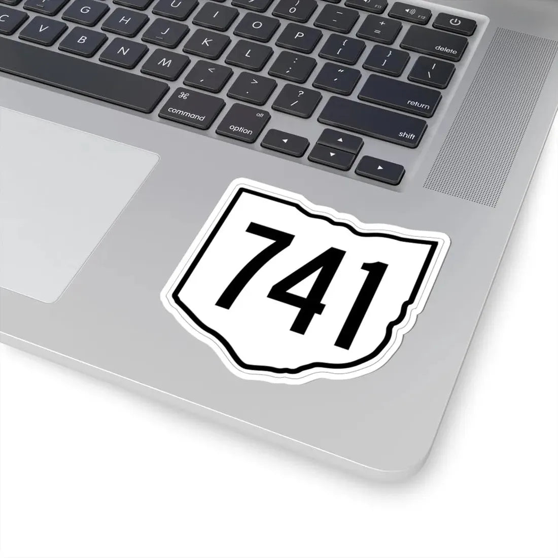 OH-741 1960 (Ohio) (Road Sign) STICKER Vinyl Kiss-Cut Decal - The Sticker Space