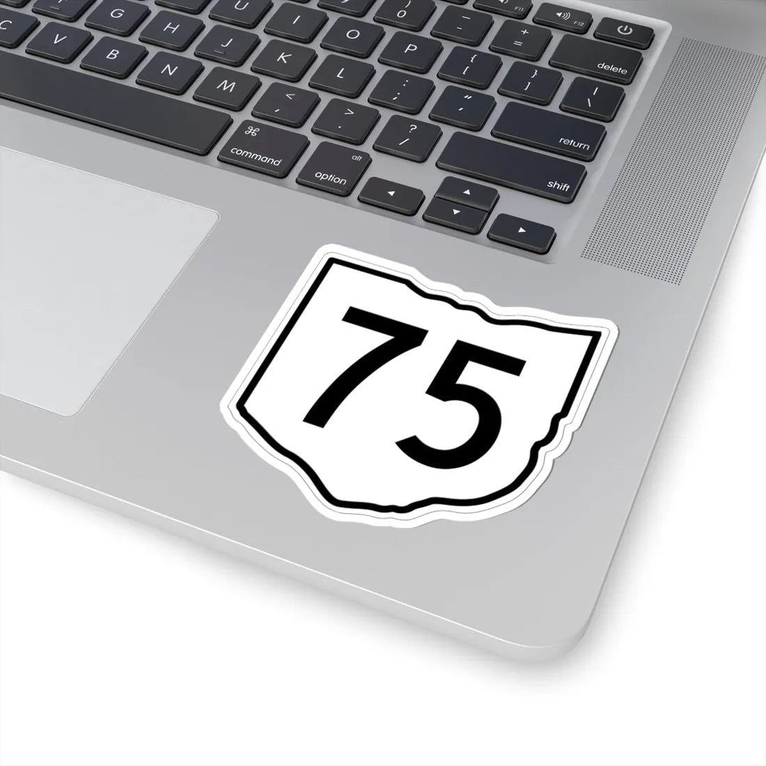 OH-75 1960 (Ohio) (Road Sign) STICKER Vinyl Kiss-Cut Decal - The Sticker Space