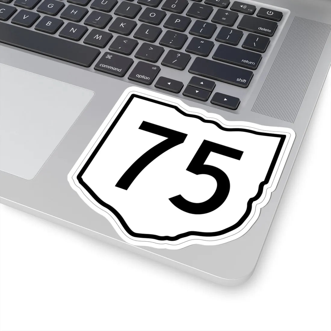 OH-75 1960 (Ohio) (Road Sign) STICKER Vinyl Kiss-Cut Decal - The Sticker Space