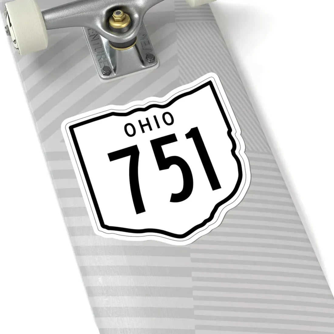 OH-751 1948 (Ohio) (Road Sign) STICKER Vinyl Kiss-Cut Decal - The Sticker Space
