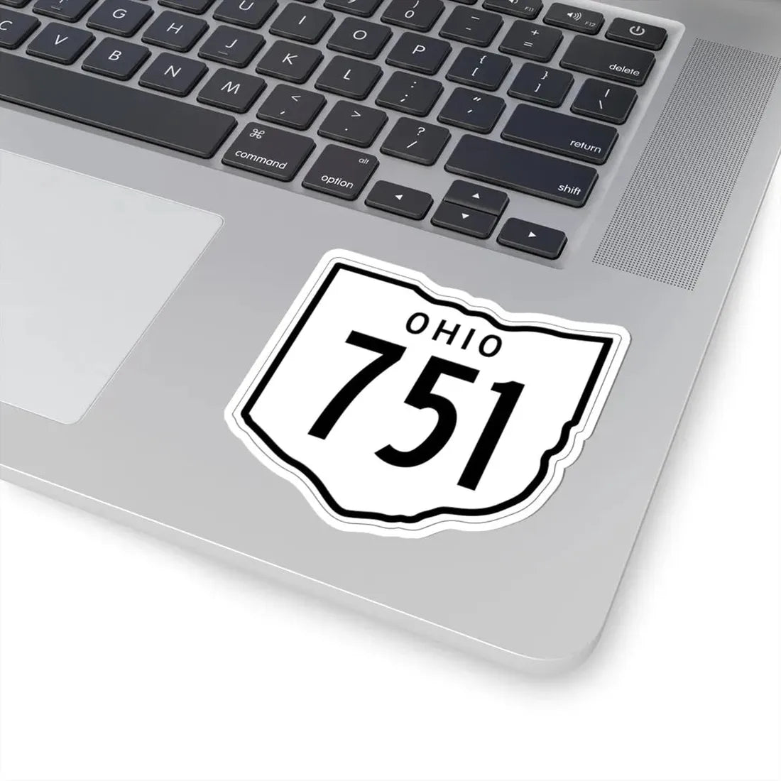 OH-751 1948 (Ohio) (Road Sign) STICKER Vinyl Kiss-Cut Decal - The Sticker Space