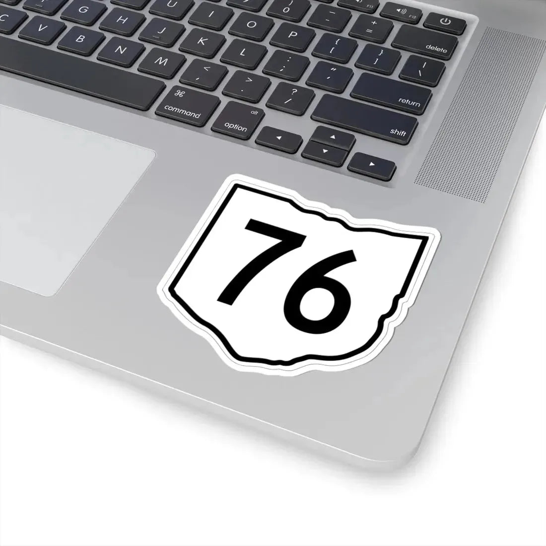 OH-76 1960 (Ohio) (Road Sign) STICKER Vinyl Kiss-Cut Decal - The Sticker Space