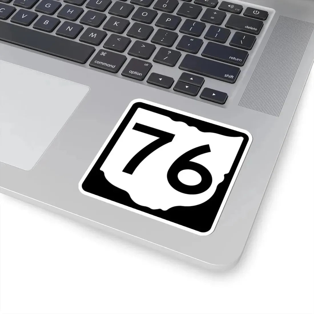 OH-76 (Ohio) (Road Sign) STICKER Vinyl Kiss-Cut Decal - The Sticker Space