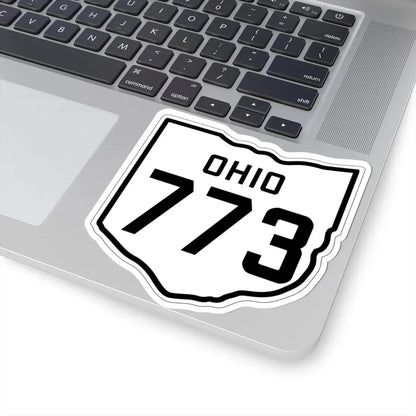 OH-773 1927 (Ohio) (Road Sign) STICKER Vinyl Kiss-Cut Decal - The Sticker Space