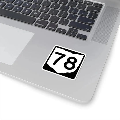 OH-78 (Ohio) (Road Sign) STICKER Vinyl Kiss-Cut Decal - The Sticker Space