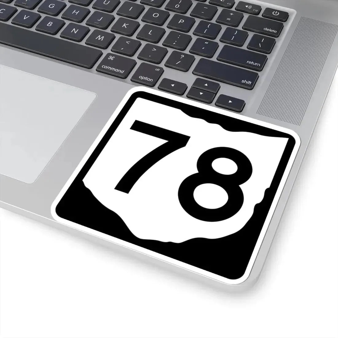 OH-78 (Ohio) (Road Sign) STICKER Vinyl Kiss-Cut Decal - The Sticker Space