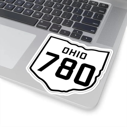 OH-780 1927 (Ohio) (Road Sign) STICKER Vinyl Kiss-Cut Decal - The Sticker Space
