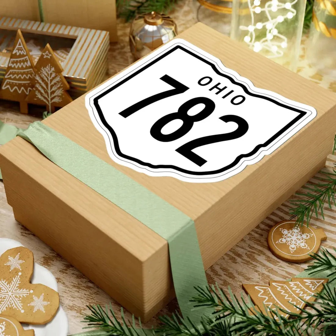 OH-782 1948 (Ohio) (Road Sign) STICKER Vinyl Kiss-Cut Decal - The Sticker Space