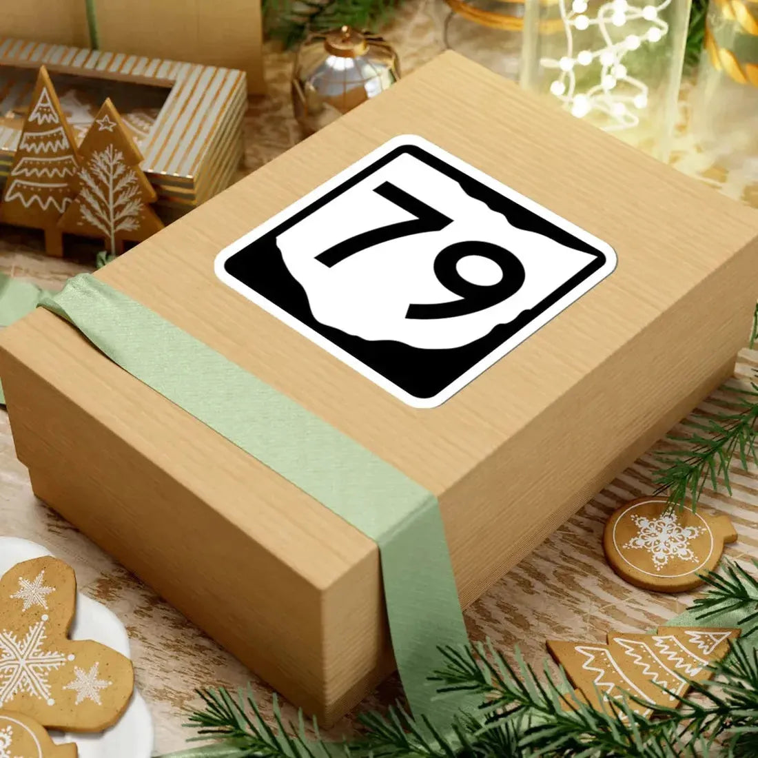 OH-79 (Ohio) (Road Sign) STICKER Vinyl Kiss-Cut Decal - The Sticker Space