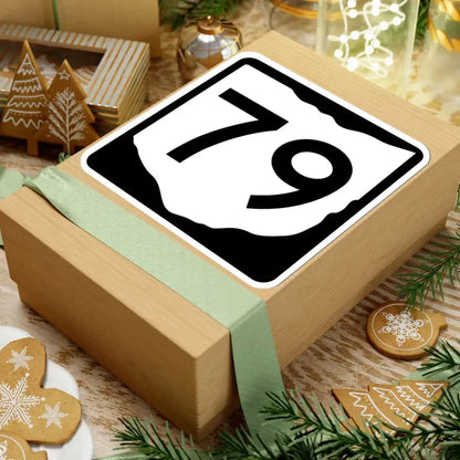 OH-79 (Ohio) (Road Sign) STICKER Vinyl Kiss-Cut Decal - The Sticker Space