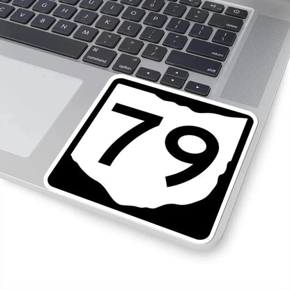 OH-79 (Ohio) (Road Sign) STICKER Vinyl Kiss-Cut Decal - The Sticker Space
