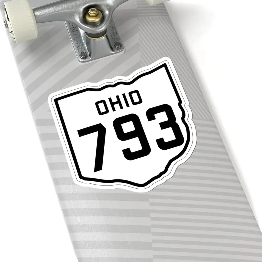 OH-793 1927 (Ohio) (Road Sign) STICKER Vinyl Kiss-Cut Decal - The Sticker Space