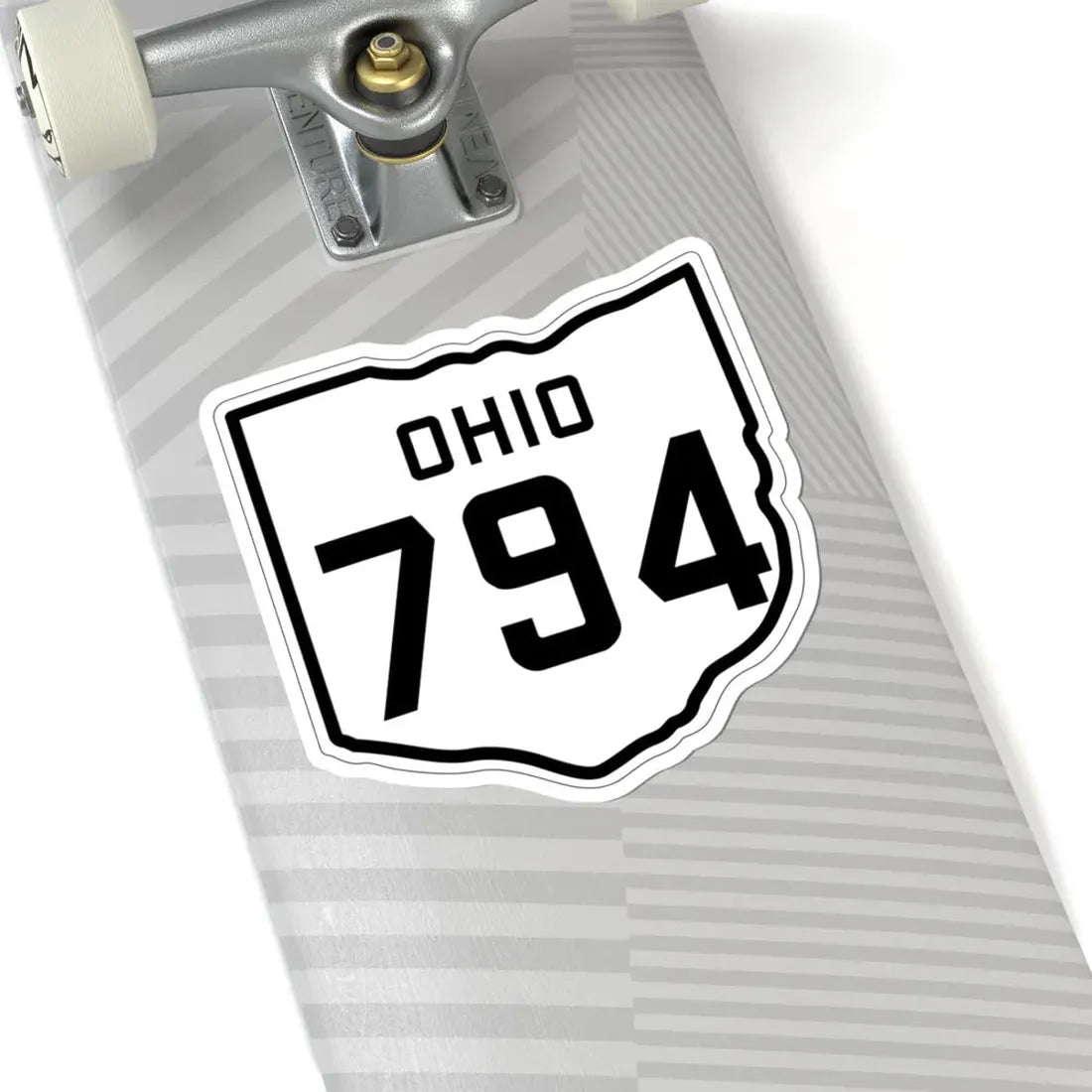 OH-794 1927 (Ohio) (Road Sign) STICKER Vinyl Kiss-Cut Decal - The Sticker Space