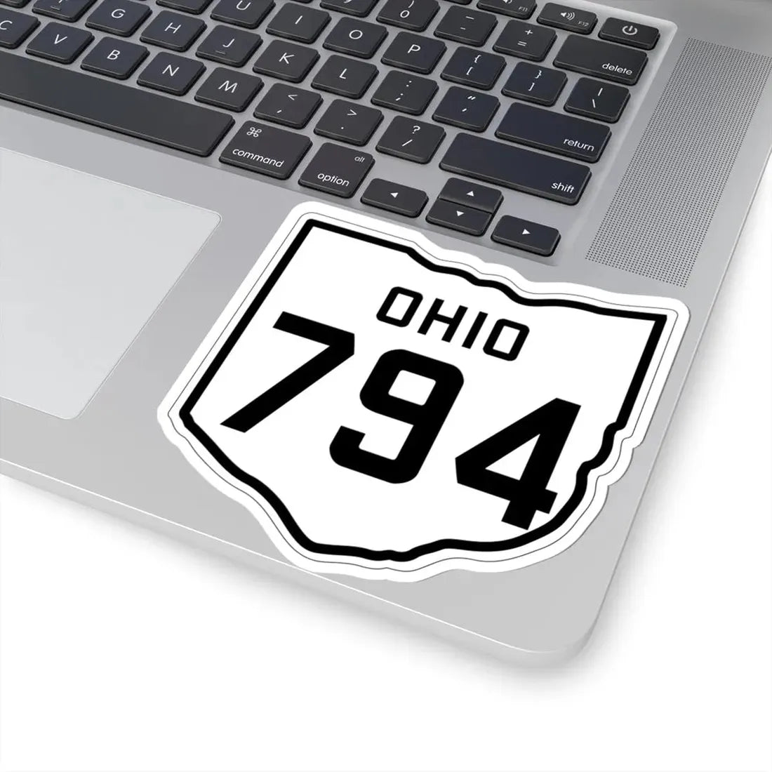 OH-794 1927 (Ohio) (Road Sign) STICKER Vinyl Kiss-Cut Decal - The Sticker Space