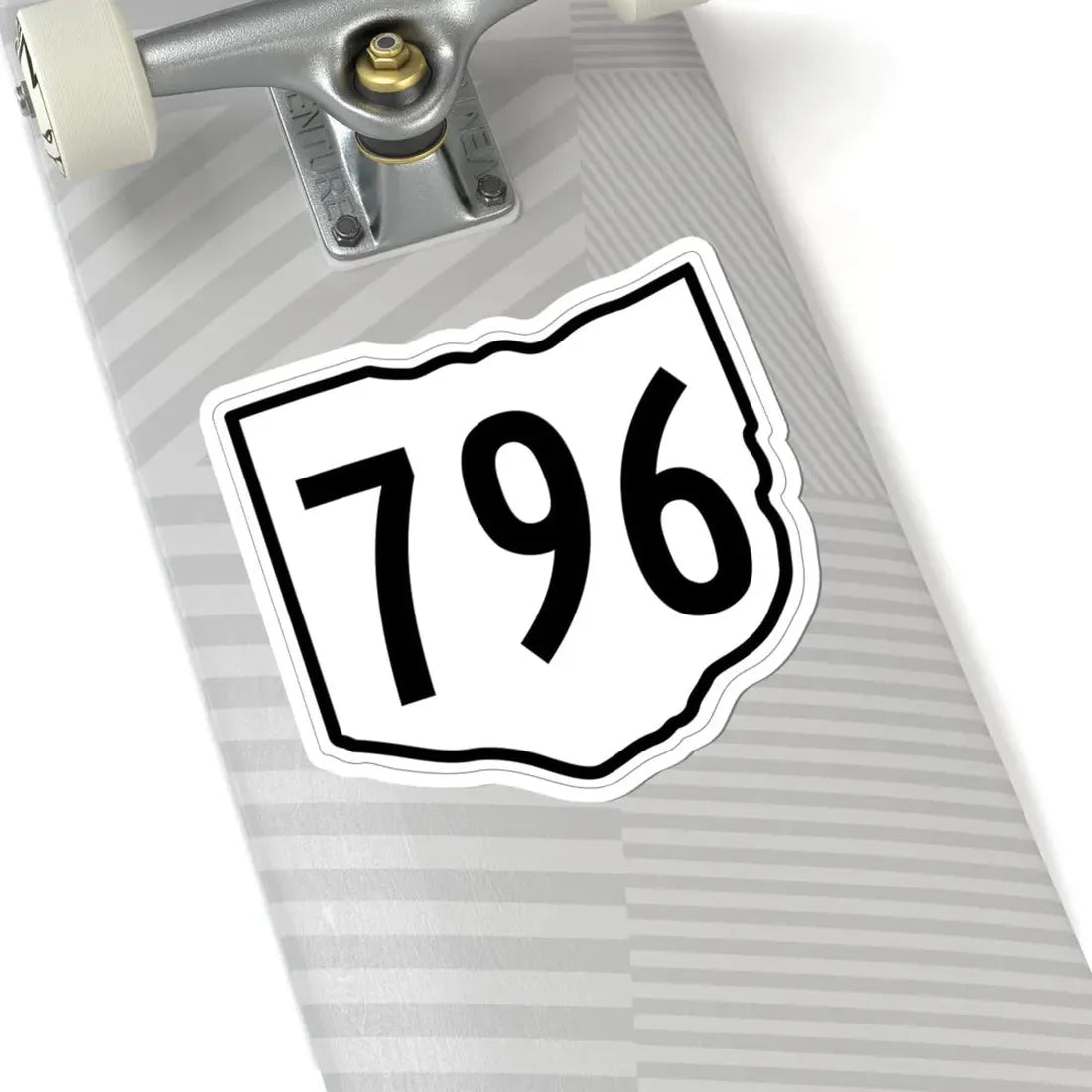 OH-796 1960 (Ohio) (Road Sign) STICKER Vinyl Kiss-Cut Decal - The Sticker Space