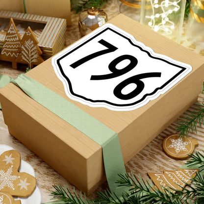 OH-796 1960 (Ohio) (Road Sign) STICKER Vinyl Kiss-Cut Decal - The Sticker Space