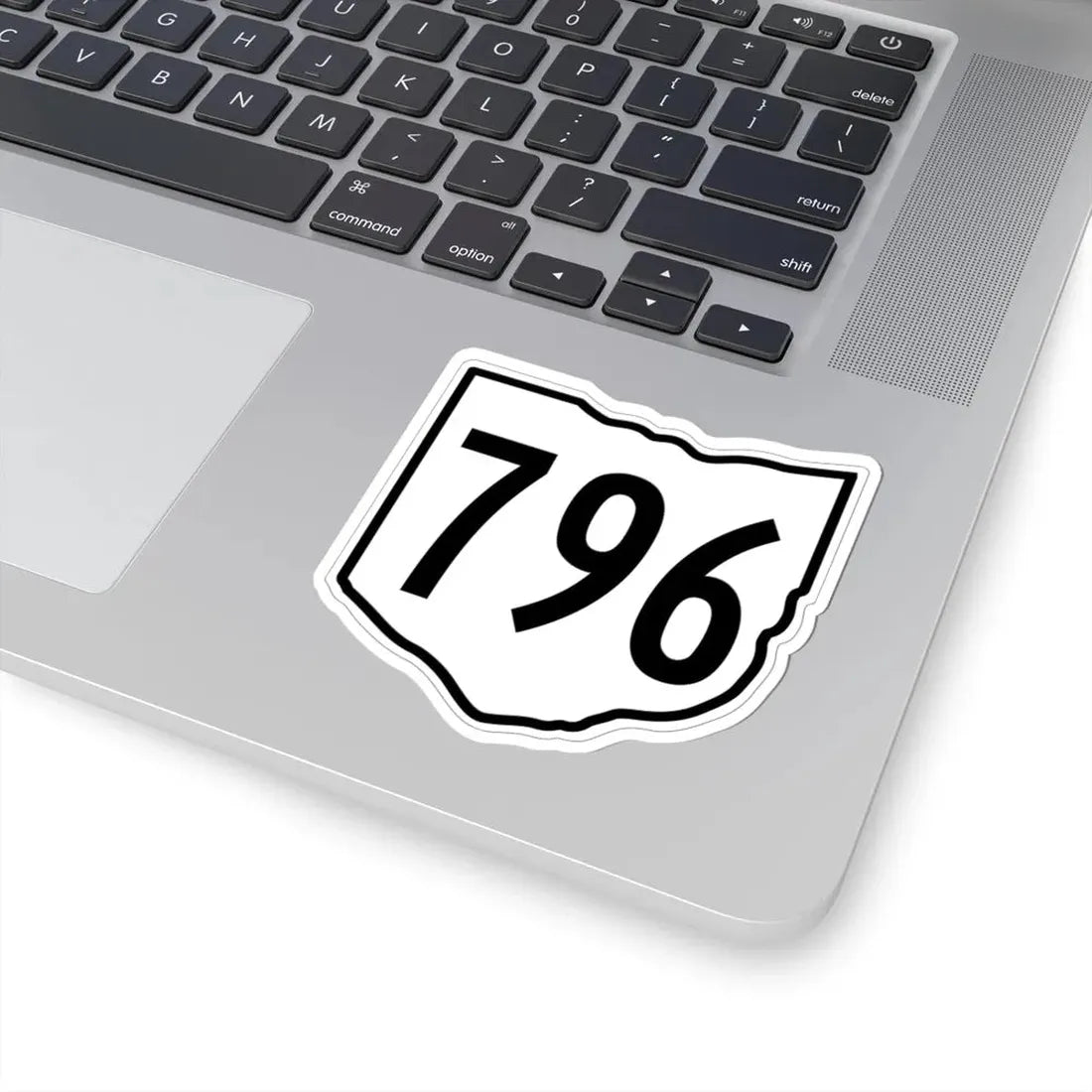 OH-796 1960 (Ohio) (Road Sign) STICKER Vinyl Kiss-Cut Decal - The Sticker Space