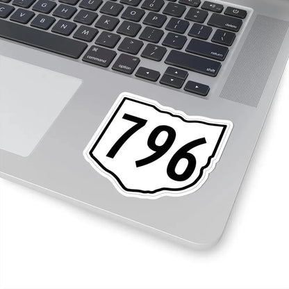 OH-796 1960 (Ohio) (Road Sign) STICKER Vinyl Kiss-Cut Decal - The Sticker Space