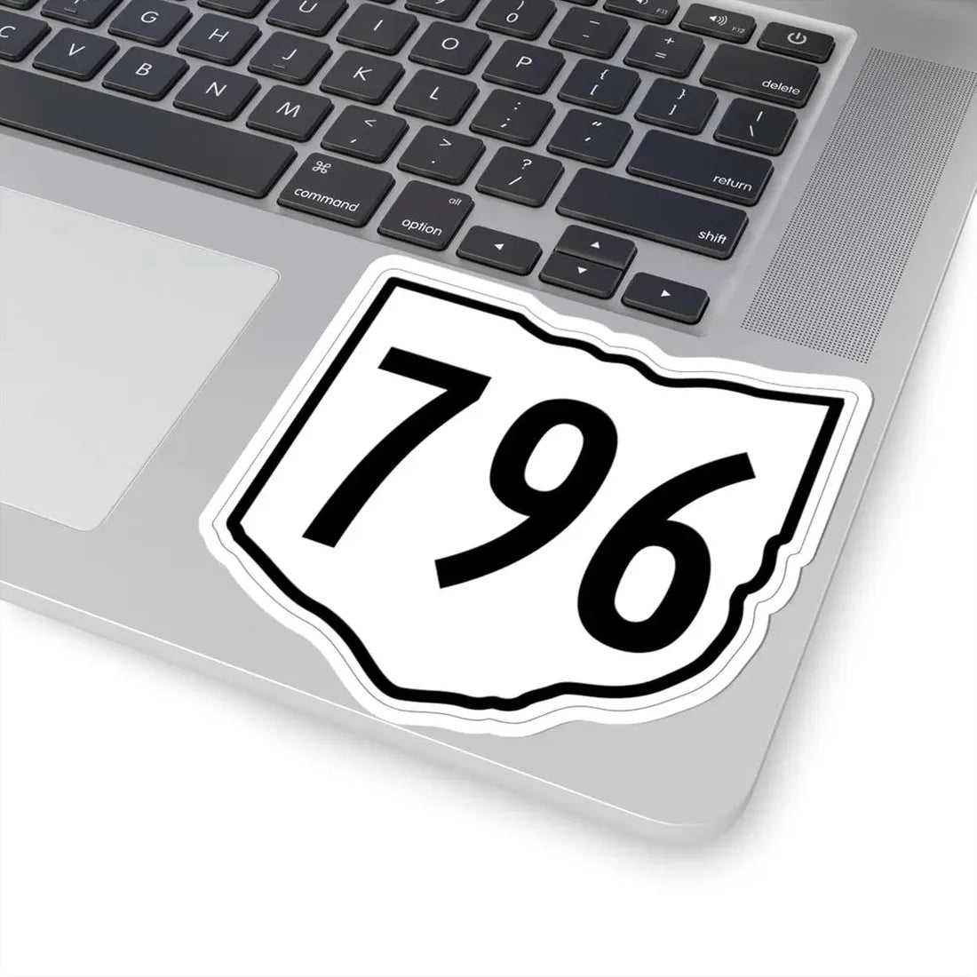 OH-796 1960 (Ohio) (Road Sign) STICKER Vinyl Kiss-Cut Decal - The Sticker Space