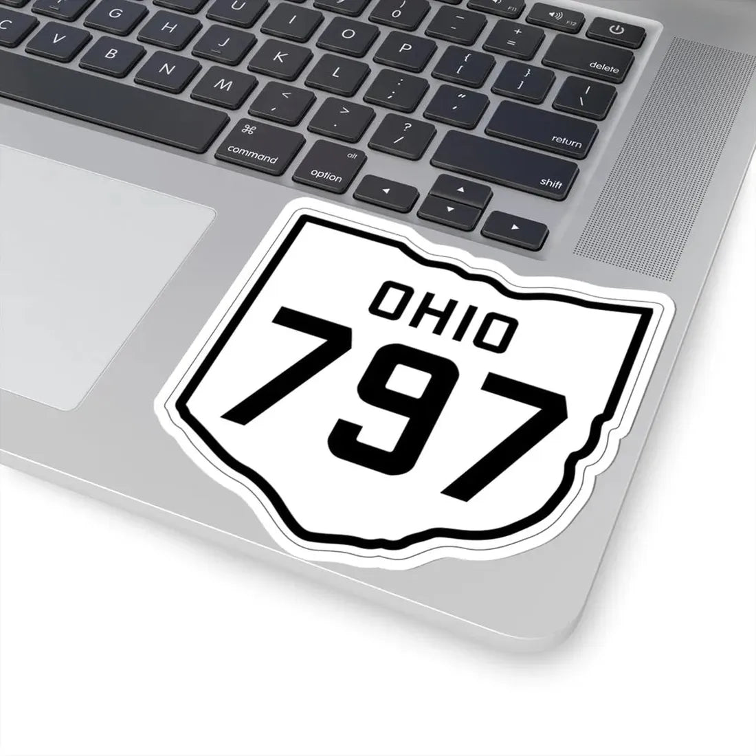 OH-797 1927 (Ohio) (Road Sign) STICKER Vinyl Kiss-Cut Decal - The Sticker Space