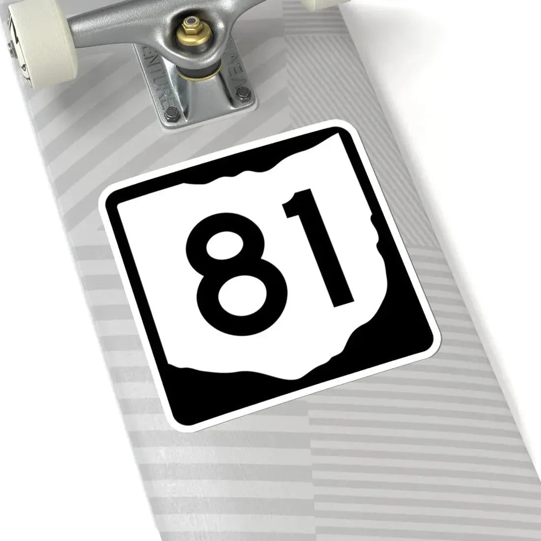 OH-81 (Ohio) (Road Sign) STICKER Vinyl Kiss-Cut Decal - The Sticker Space
