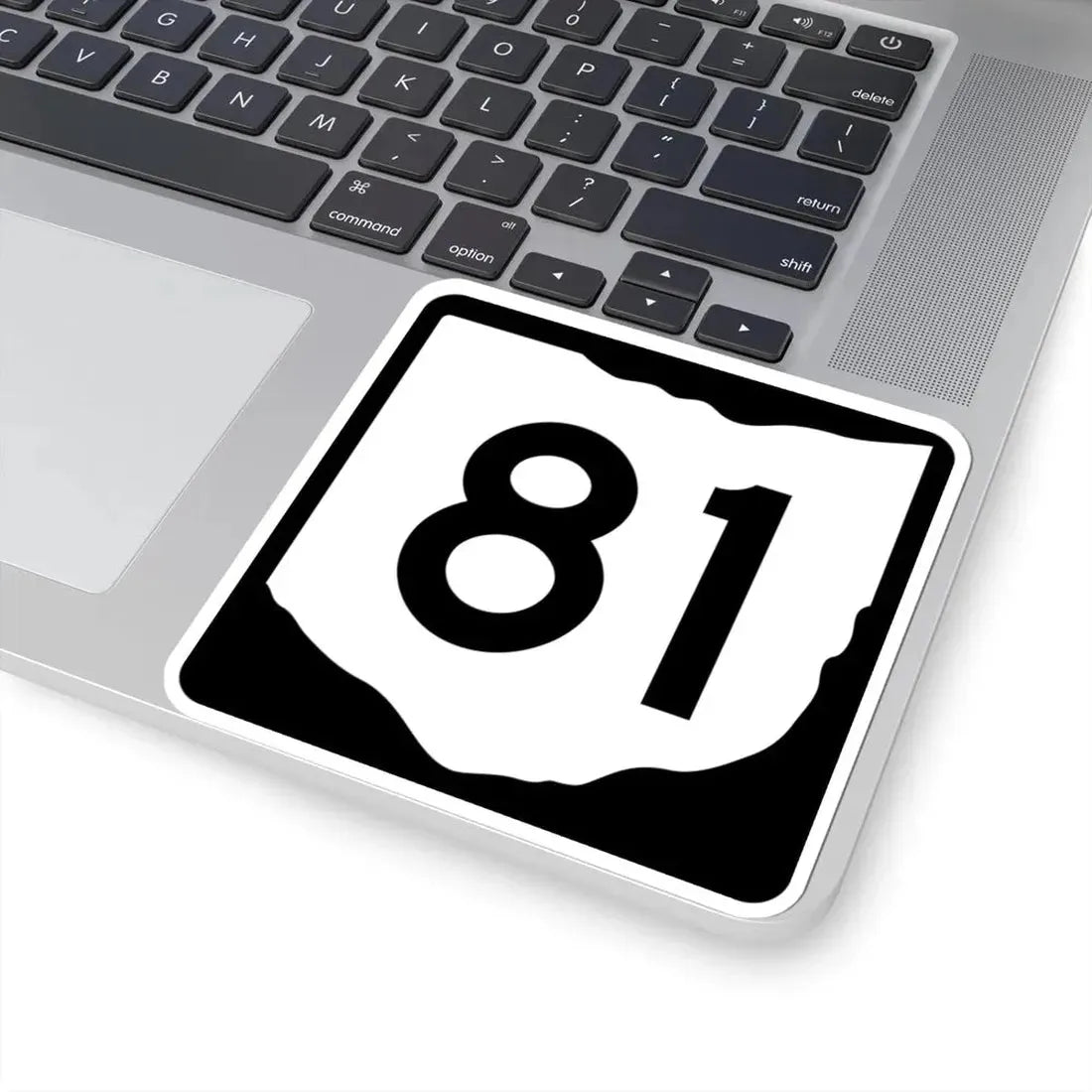 OH-81 (Ohio) (Road Sign) STICKER Vinyl Kiss-Cut Decal - The Sticker Space