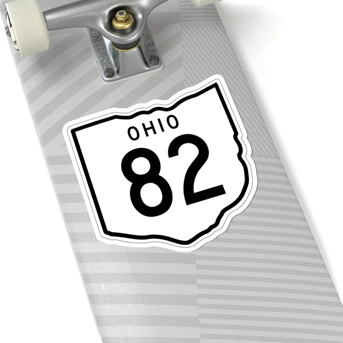 OH-82 1948 (Ohio) (Road Sign) STICKER Vinyl Kiss-Cut Decal - The Sticker Space