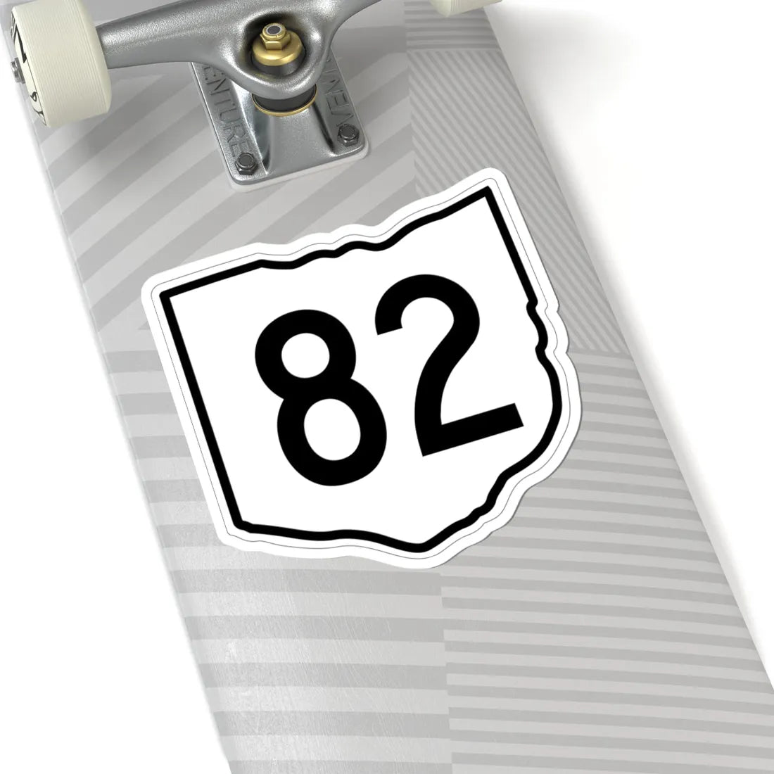 OH-82 1960 (Ohio) (Road Sign) STICKER Vinyl Kiss-Cut Decal - The Sticker Space