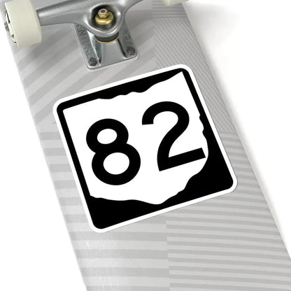 OH-82 (Ohio) (Road Sign) STICKER Vinyl Kiss-Cut Decal - The Sticker Space