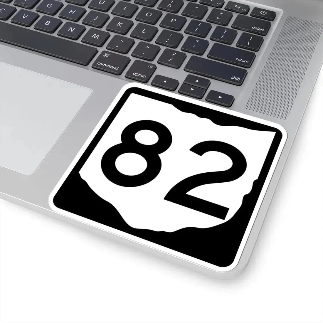 OH-82 (Ohio) (Road Sign) STICKER Vinyl Kiss-Cut Decal - The Sticker Space