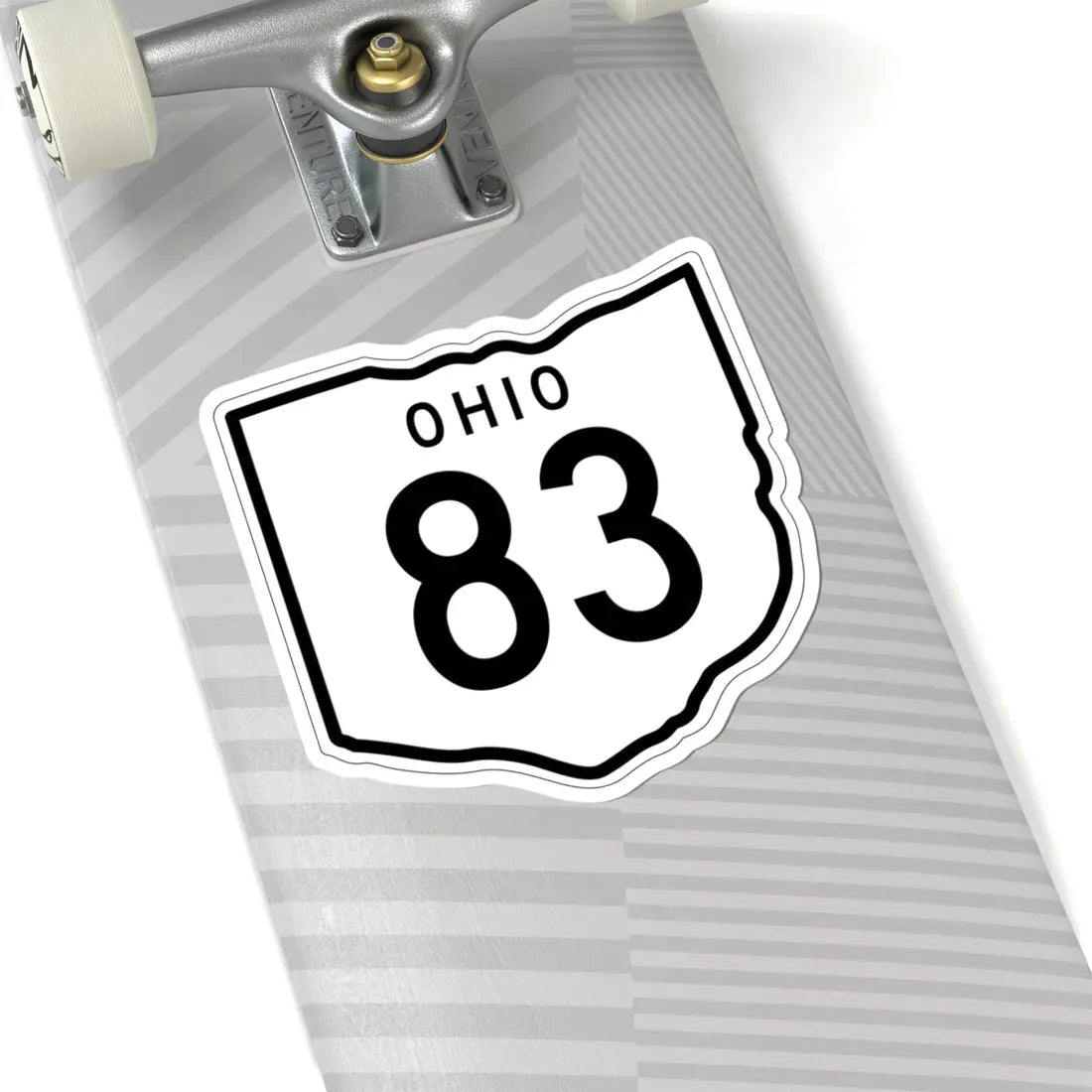 OH-83 1948 (Ohio) (Road Sign) STICKER Vinyl Kiss-Cut Decal - The Sticker Space