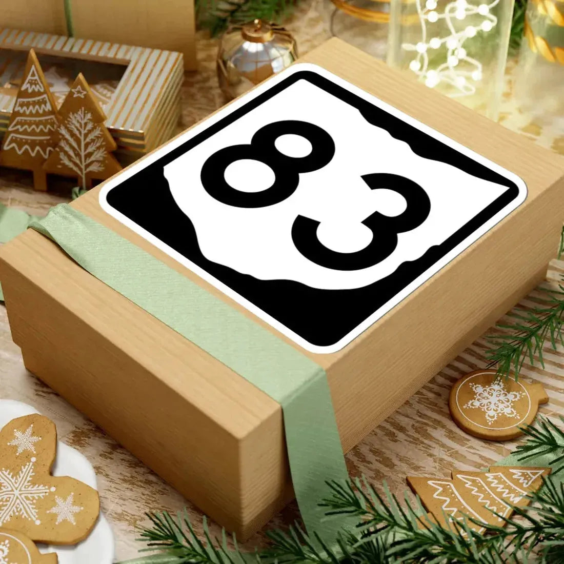 OH-83 (Ohio) (Road Sign) STICKER Vinyl Kiss-Cut Decal - The Sticker Space