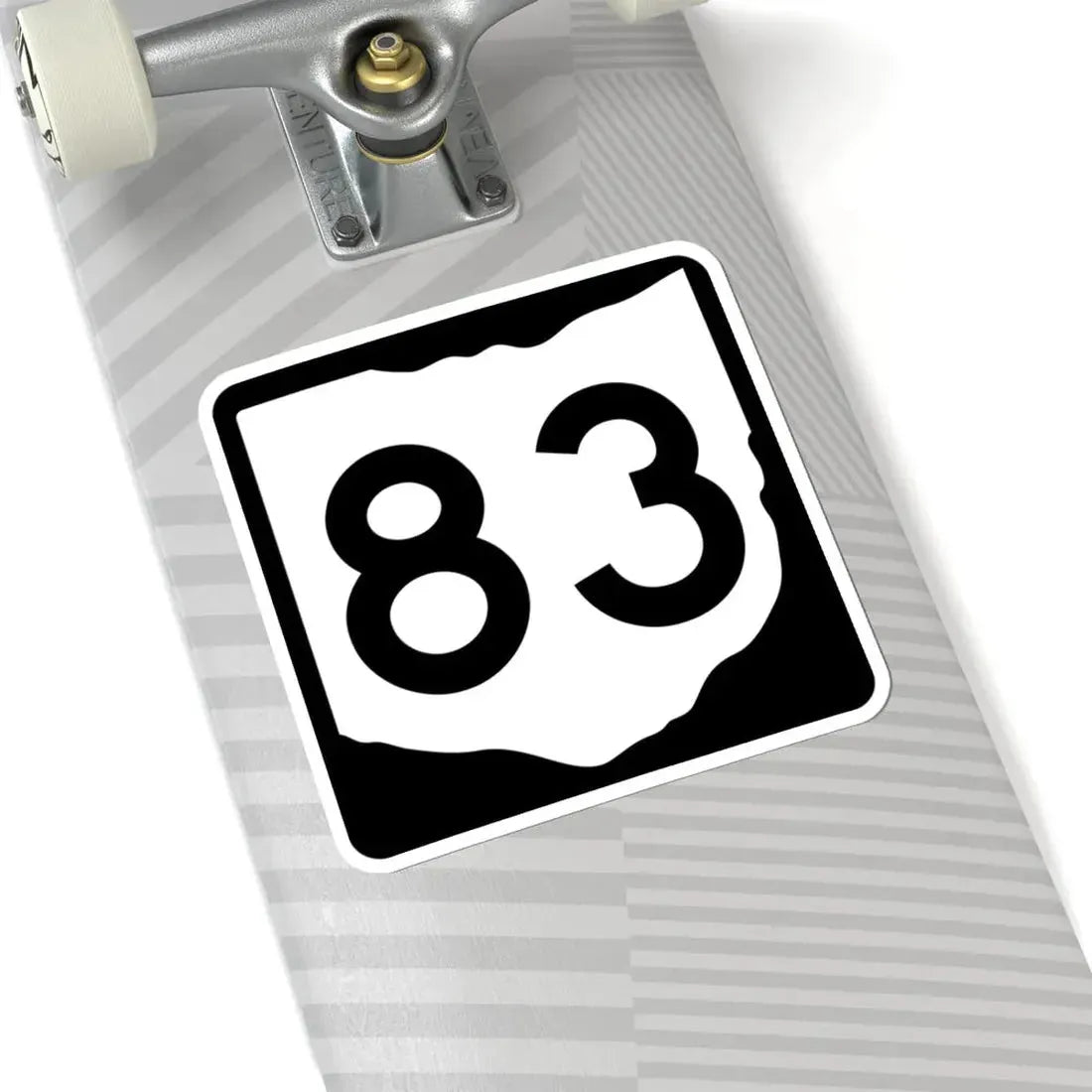 OH-83 (Ohio) (Road Sign) STICKER Vinyl Kiss-Cut Decal - The Sticker Space