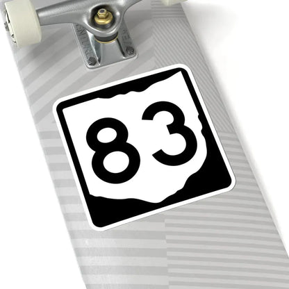OH-83 (Ohio) (Road Sign) STICKER Vinyl Kiss-Cut Decal - The Sticker Space