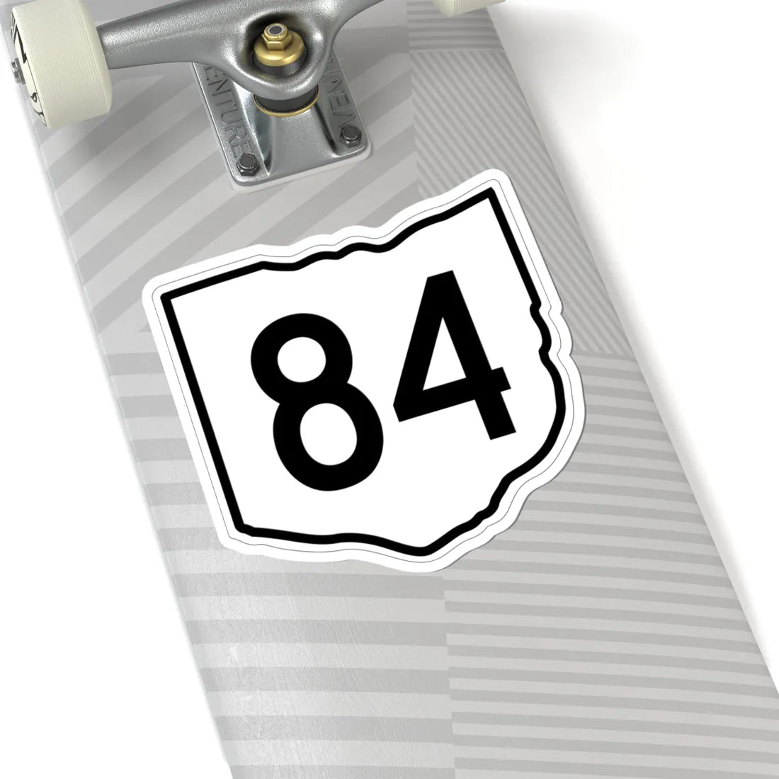 OH-84 1960 (Ohio) (Road Sign) STICKER Vinyl Kiss-Cut Decal - The Sticker Space